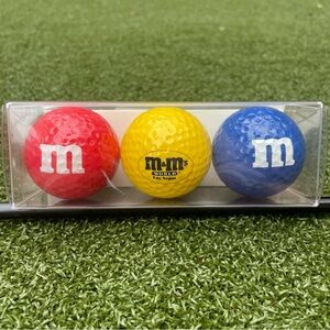 NWT M&M’s World Las Vegas Golf Balls Classic Primary Colors